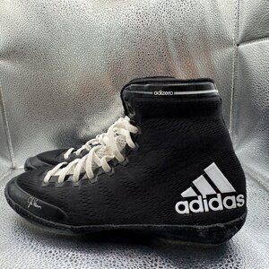 Size 7 Adidas Adizero Jake Varner Black White Lace-Up Athletic Shoes M29839